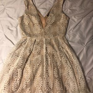 Lulu’s lace skater dress